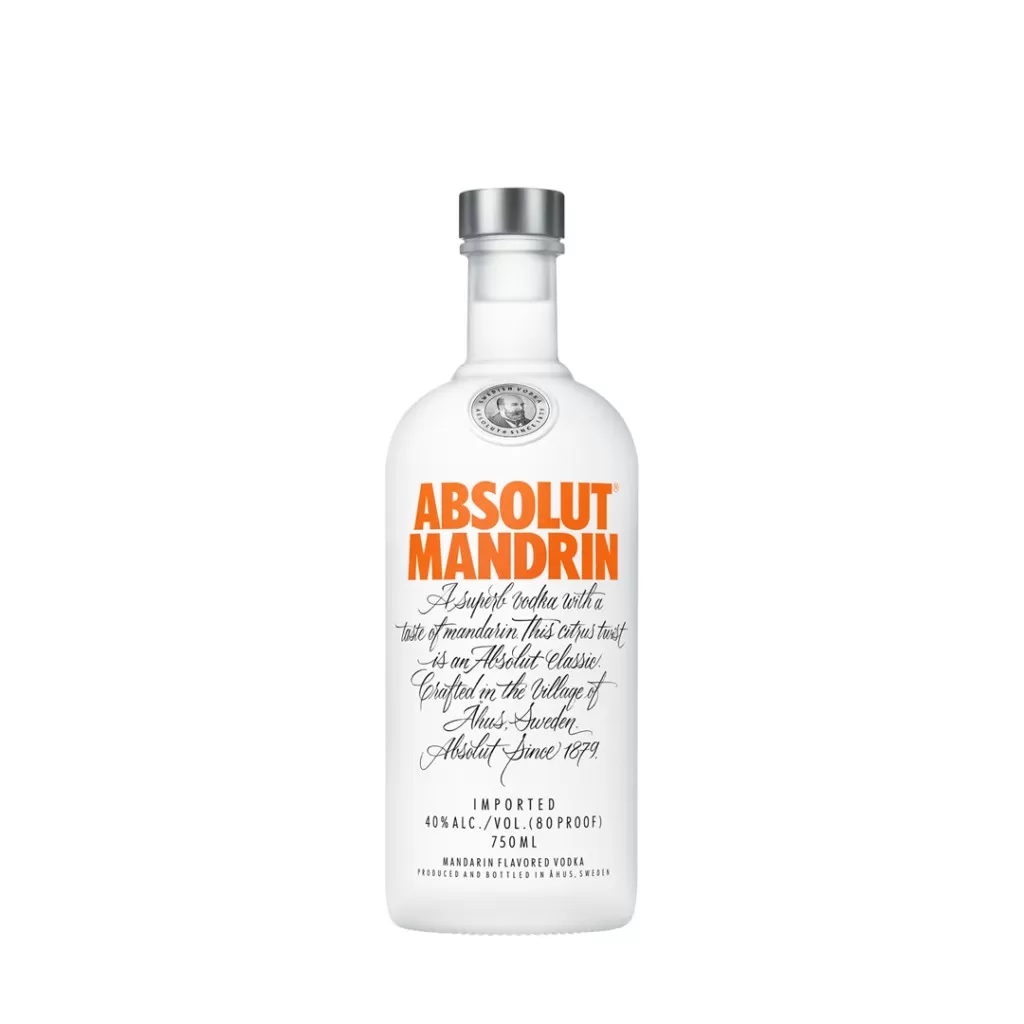 Vodka Absolut Mandarin 750ml.